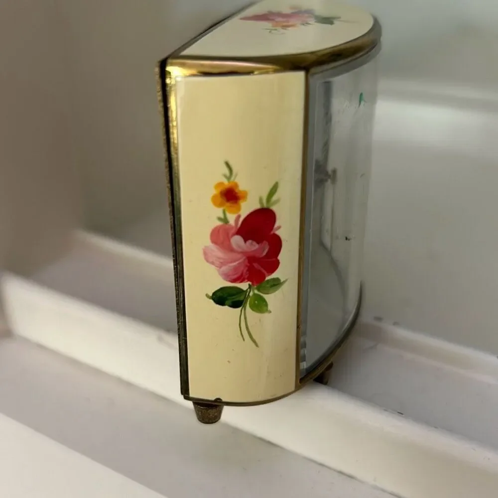Vintage Enameled Kenzle Alarm Clock